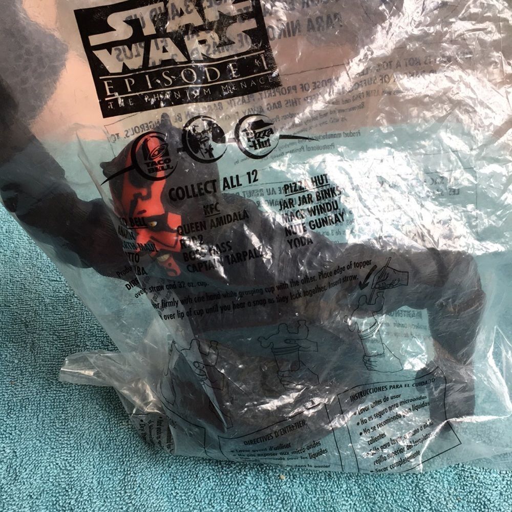 1999 Star Wars Episode I Collectible Cup Topper